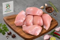 Breast boneless barbecue pieces main image